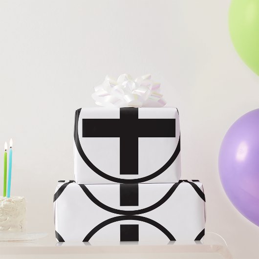 Zwart Plus gebarentafwerkpapier Cadeaupapier