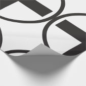 Zwart Plus gebarentafwerkpapier Cadeaupapier