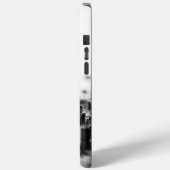 Zwart pointillisme monochromatische stedelijke arc Case-Mate iPhone case (Achterkant / Links)