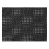 Zwart Polka Dots Tafeldoek Verjaardagsfeestje Tafelkleed (Voorkant (Horizontaal))