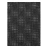 Zwart Polka Dots Tafeldoek Verjaardagsfeestje Tafelkleed (Voorkant)