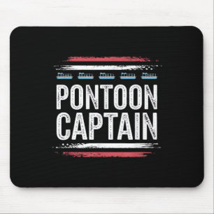 Zwart-ponton Boot-captain 4 juli  Muismat