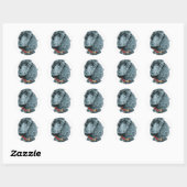 Zwart Poodle Whitney Stickers (Vel)