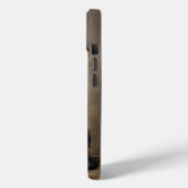 Zwart porselein Case-Mate iPhone case (Achterkant / Links)