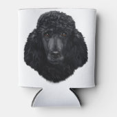 Zwart porseleinveld blikjeskoeler (Voorkant)