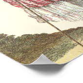 Zwart portret in Marie Antoinette Costume Print (Hoek)