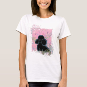 Zwart portret met Hummingbird Tee Shirt