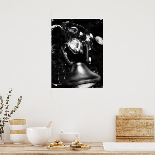 Zwart Poster (Keuken)