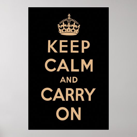 zwart poster (Voorkant)