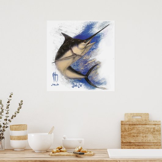 Zwart Poster (Keuken)