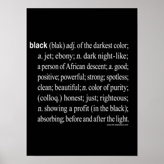 Zwart: Poster (Matte) 12X16 (Voorkant)