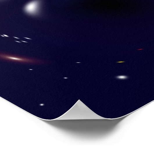 Zwart poster! poster (Hoek)