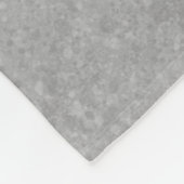 Zwart Pug Hondenhoofd Close-up Cartoon Illustratie Fleece Deken (Hoek)