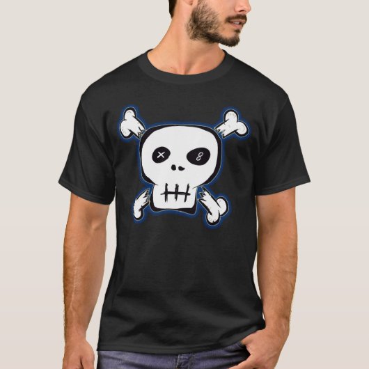 Zwart Punk Shirt (Voorkant)