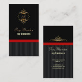 Zwart puntje + toppen visitekaartjes (Voorkant / Achterkant)