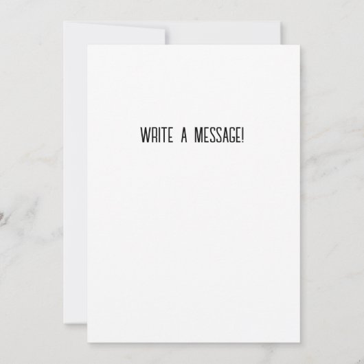 Zwart Puppy Paw Prints met aangepaste tekst Kaart (Achterkant)