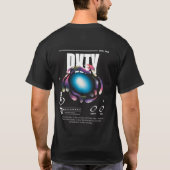 Zwart PXTY T-shirt (Achterkant)
