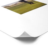 Zwart Race Paard circa 1828 Poster (Hoek)