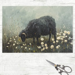 Zwart Ram Olieverfschilderij Decoupage Tissuepapier<br><div class="desc">Geniet van de allure van charme met onze prachtige Black Ram Oil Painting Decoupage Tissue Paper. Elk blad fluistert verhalen van vervlogen tijdperken, met een koninklijke zwarte ram die in tijdloze olieverfstijl is vastgelegd. Doordrenk uw doe-het-zelf-projecten of cadeaupresentaties met verfijning en karakter, want dit tissuepapier voegt een vleugje ouderwetse elegantie...</div>