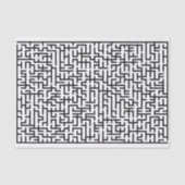 Zwart reuzenlijnmaïs tissuepapier (Voorkant)