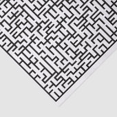 Zwart reuzenlijnmaïs tissuepapier (Detail)