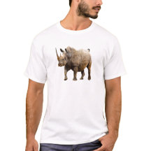 Zwart Rhino T-shirt