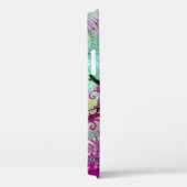 ZWART RODE JESTER MASKER Carnavalsfeest Paars Blau Case-Mate iPhone Case (Achterkant / Rechts)