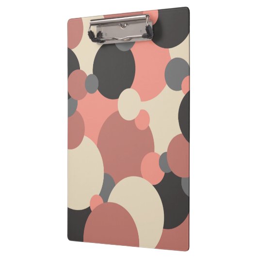 Zwart-rode moleculen Klembord (Links)