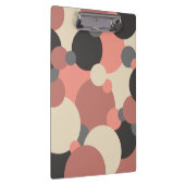 Zwart-rode moleculen Klembord (Rechts)