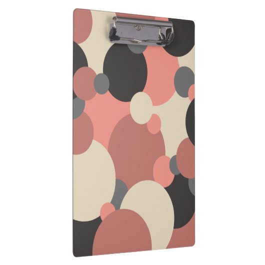 Zwart-rode moleculen Klembord (Rechts)