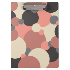 Zwart-rode moleculen Klembord