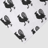 Zwart roestvrij Silhouette-witboek Tissuepapier (Detail)