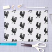 Zwart roestvrij Silhouette-witboek Tissuepapier (Craft)