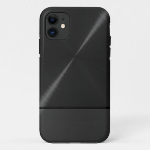 Zwart roestvrij staal iPhone 11 hoesje