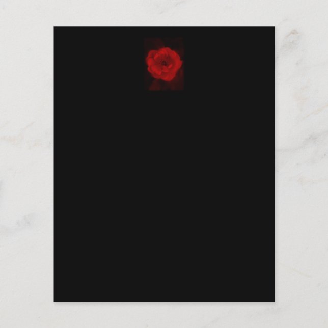Zwart-rood. (Voorkant)