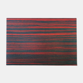 ZWART & ROOD ABSTRACT DEURMAT