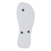 Zwart rood en wit abstract teenslippers (Onderkant)