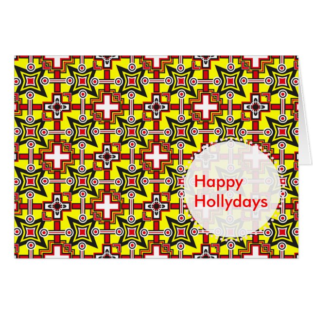 Zwart-rood festival (Voorkant Horizontaal)