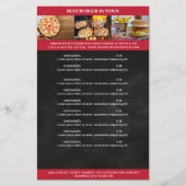 Zwart, Rood Flyer (Voorkant)