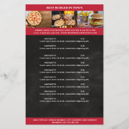 Zwart, Rood Flyer
