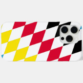 Zwart Rood Geel Blauw Beieren Diamant Vlag Patroon Case-Mate iPhone Case (Achterkant (horizontaal))