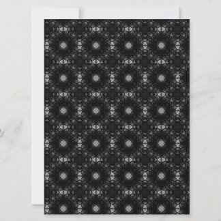 Zwart & rood goth-patroon kaart
