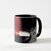 Zwart-rood Mok (Voorkant rechts)