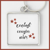 Zwart-rood — oudste neef sleutelhanger