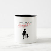 Zwart Rood Papa Mode Altijd Op Mok (Center)