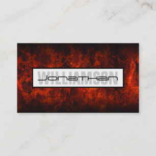 Zwart-rood Professional-Visitekaartje Visitekaartje