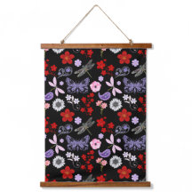 Zwart, rood, roze, Paars, lippenvlinder