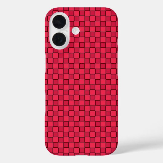 Zwart rood toetsenbord Case-Mate iPhone case (Achterkant)