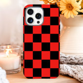 Zwart rood toetsenbord Case-Mate iPhone case