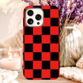 Zwart rood toetsenbord Case-Mate iPhone case